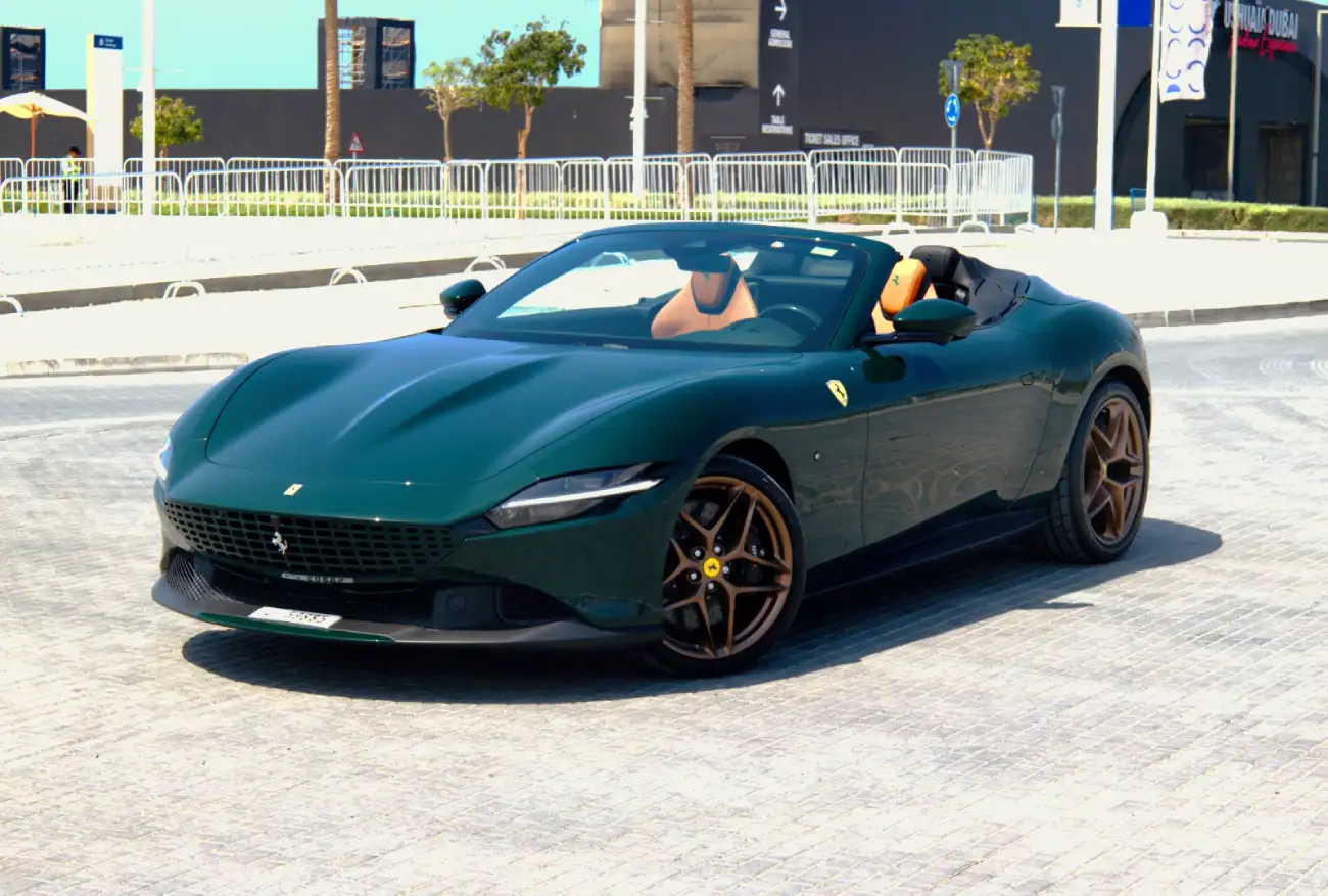 Rent Ferrari Roma Spider in Dubai