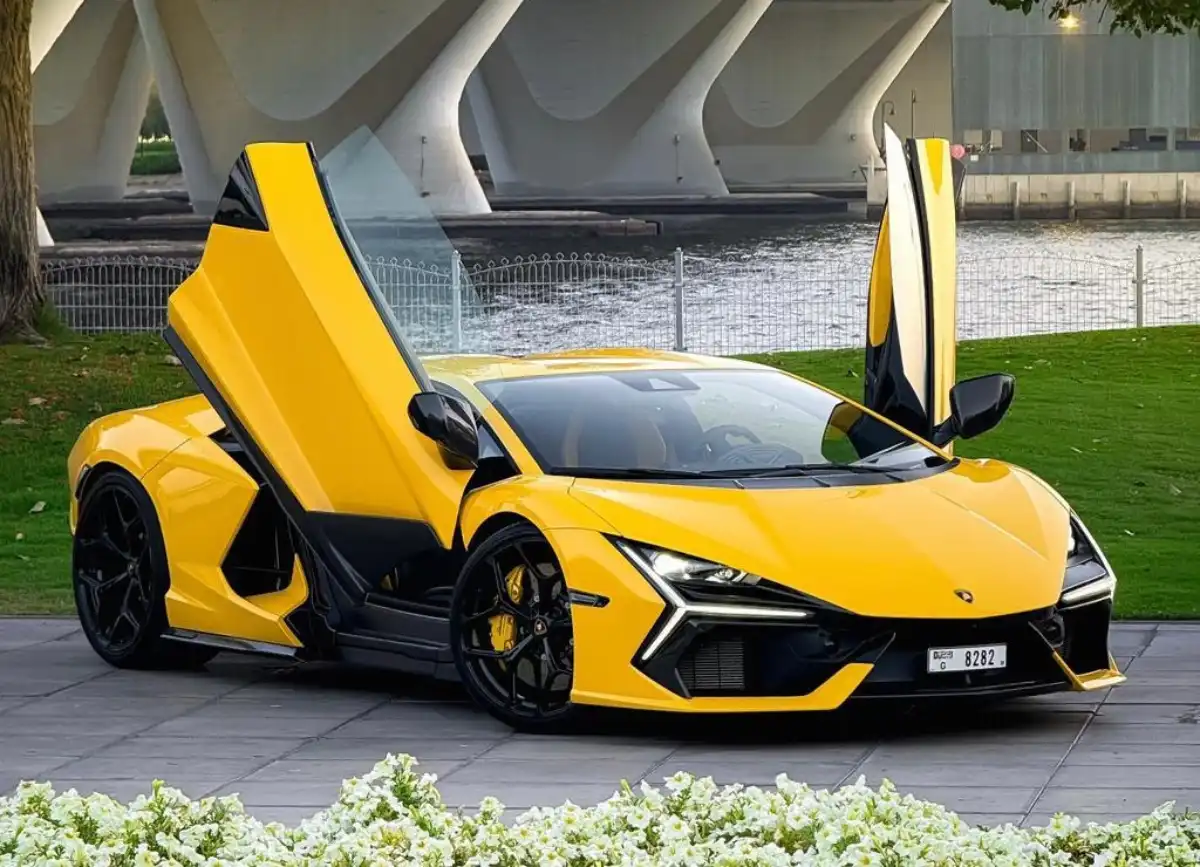 New Lamborghini Revuelto available for rent and hire in Dubai
