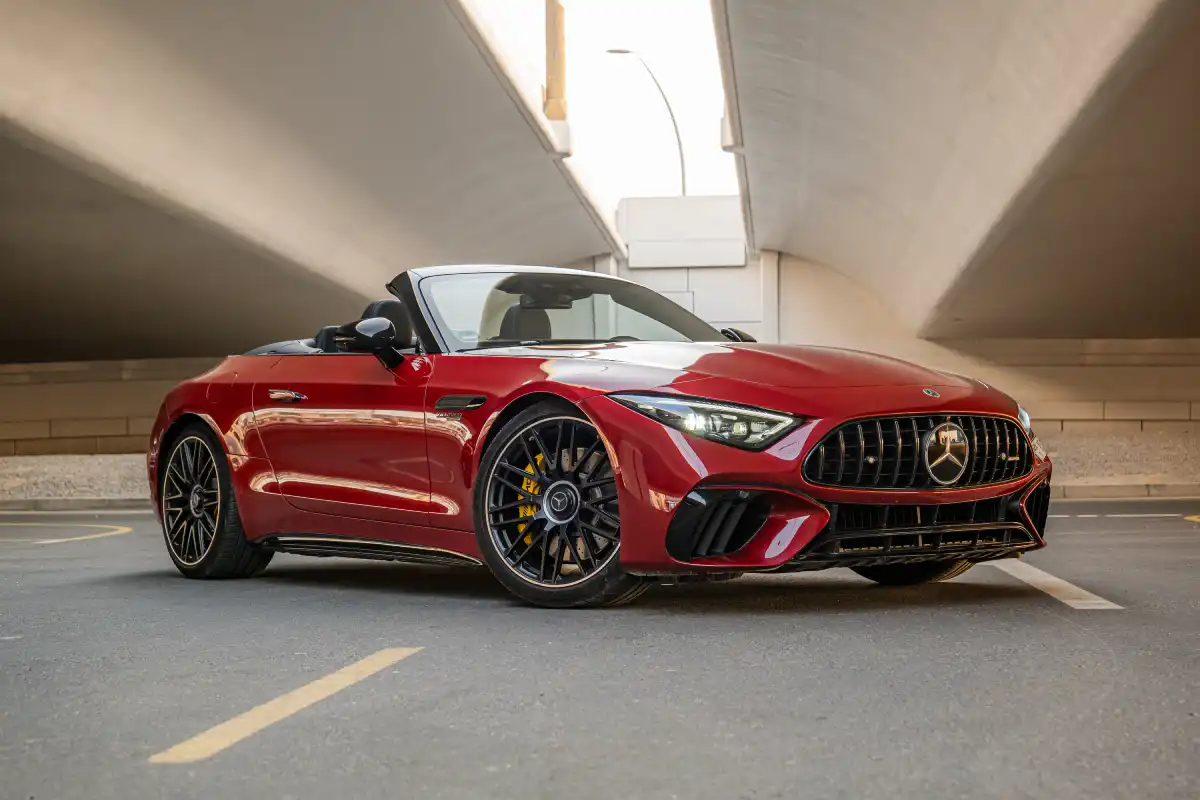 Mercedes SL63 AMG in Dubai